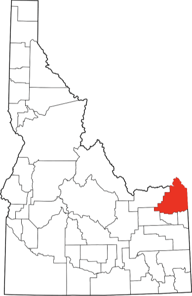 A picture of Fremont County in Idaho