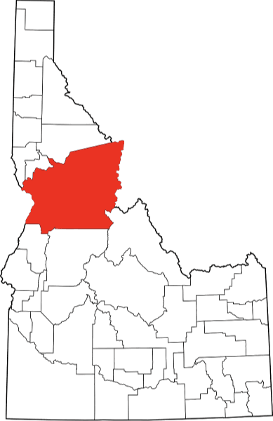 An image showing Idaho County in Idaho