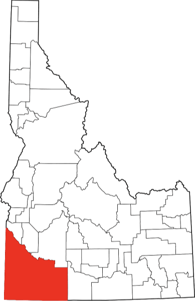 An image showing Owyhee County in Idaho