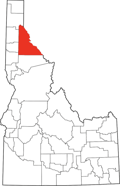 A photo displaying Shoshone County in Idaho.
