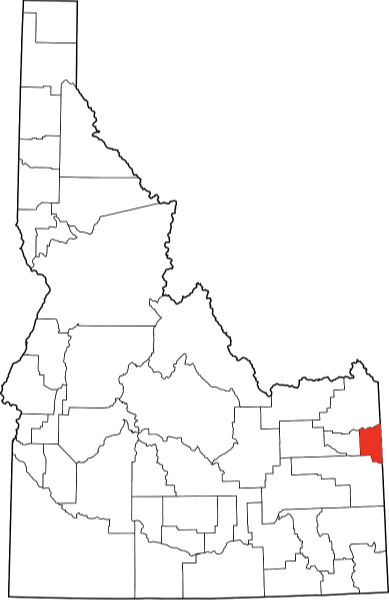 An image showing Teton County in Idaho