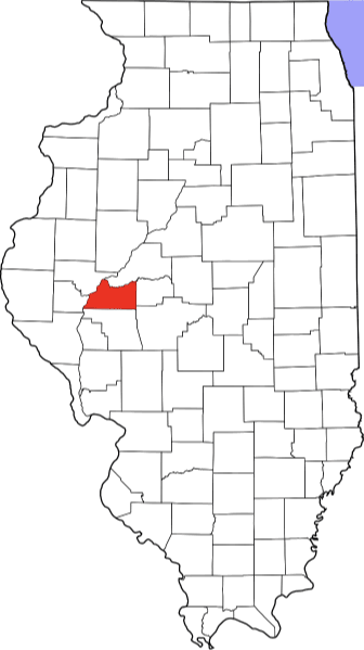 An image showing Cass County in Illinois