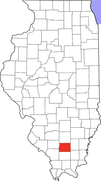 A photo displaying Franklin County in Illinois