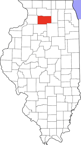 A photo displaying Lee County in Illinois