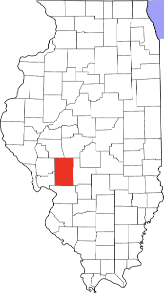 A photo displaying Macoupin County in Illinois