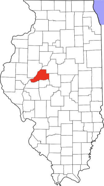 A photo displaying Mason County in Illinois