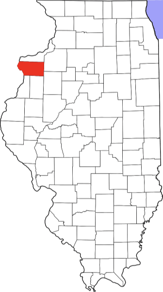 A picture of Mercer County in Illinois