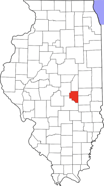 A picture of Moultrie County in Illinois