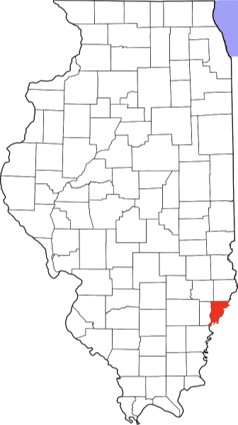 An image showing Wabash County in Illinois