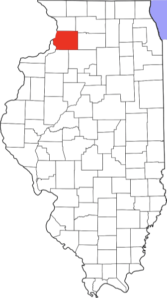 A picture of Whiteside County in Illinois