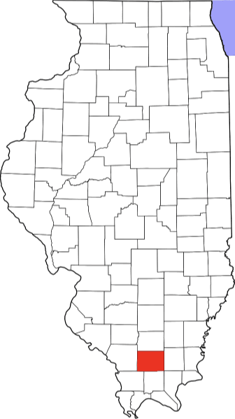 A photo displaying Williamson County in Illinois