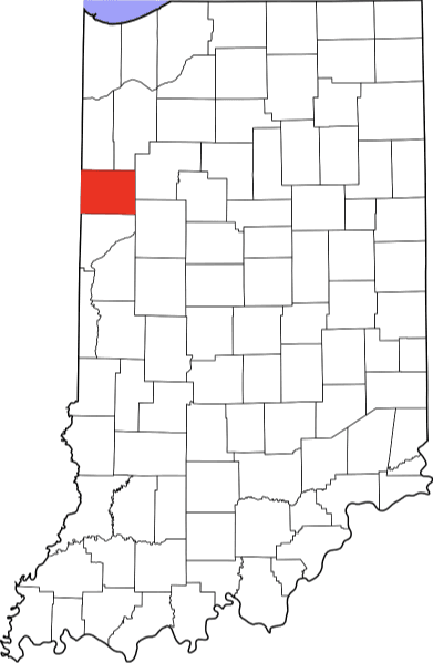 An image showing Benton County in Indiana
