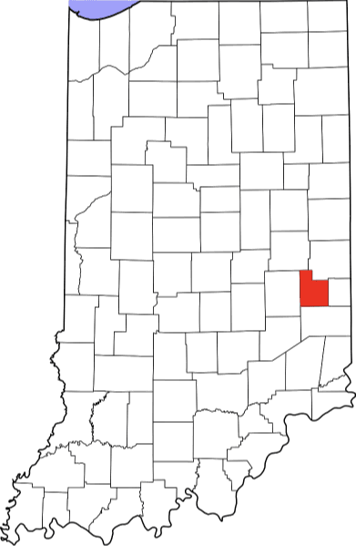 A picture displaying Fayette County in Indiana
