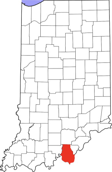 An image showing Harrison County in Indiana