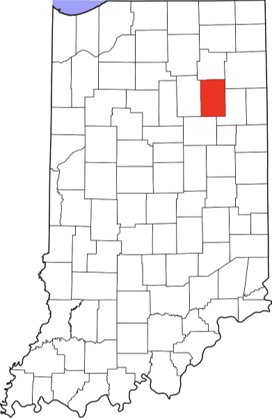 An image showing Huntington County in Indiana