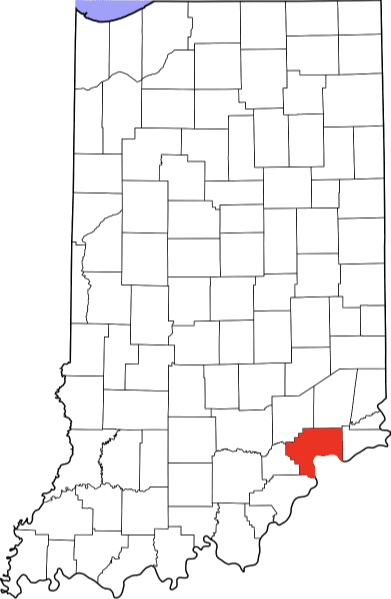 A picture displaying Jefferson County in Indiana