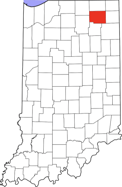 A photo of Noble County in Indiana