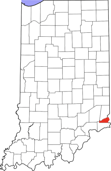 An image showing Ohio County in Indiana