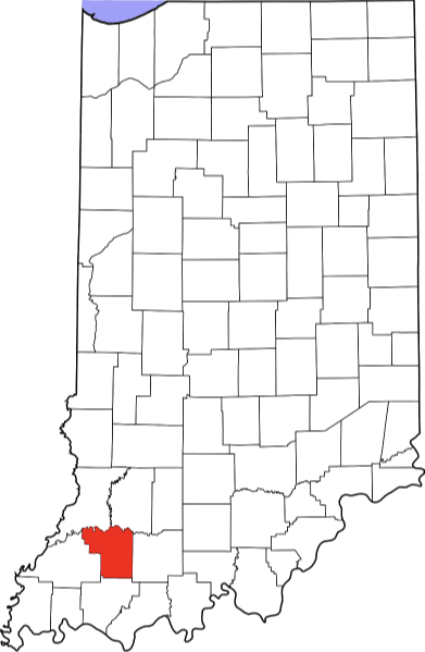 An image showing Pike County in Indiana