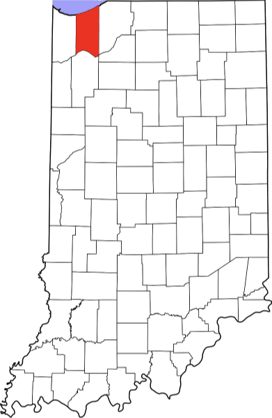 A picture displaying Porter County in Indiana