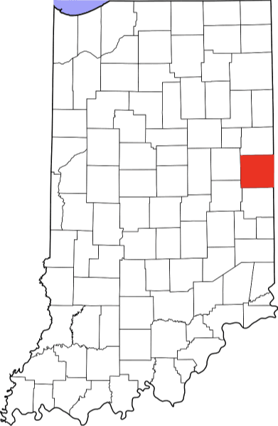 An image showing Randolph County in Indiana