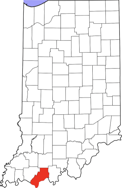 A photo of Spencer County in Indiana