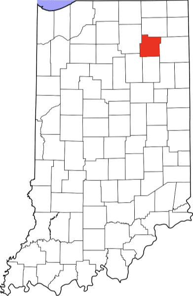 A picture displaying Whitley County in Indiana