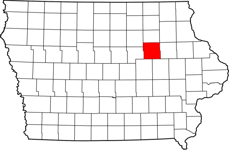 An image showcasing Black Hawk County in Iowa