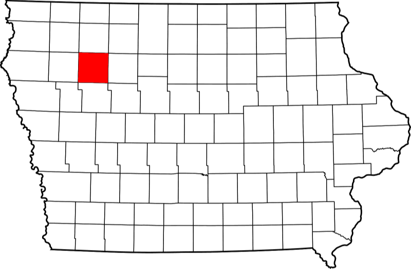 A picture displaying Buena Vista County in Iowa