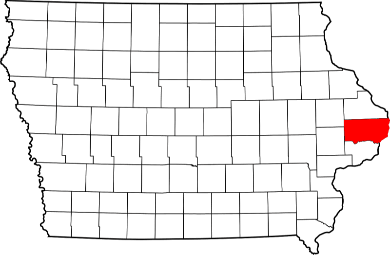 An image showing Clinton County in Iowa