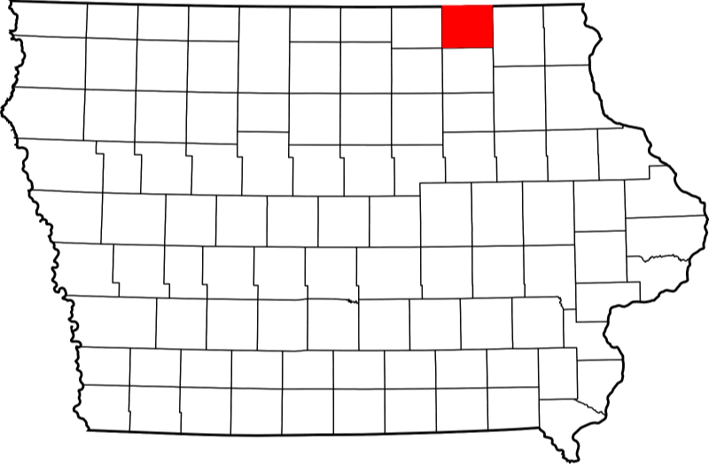 An image showing Howard County in Iowa