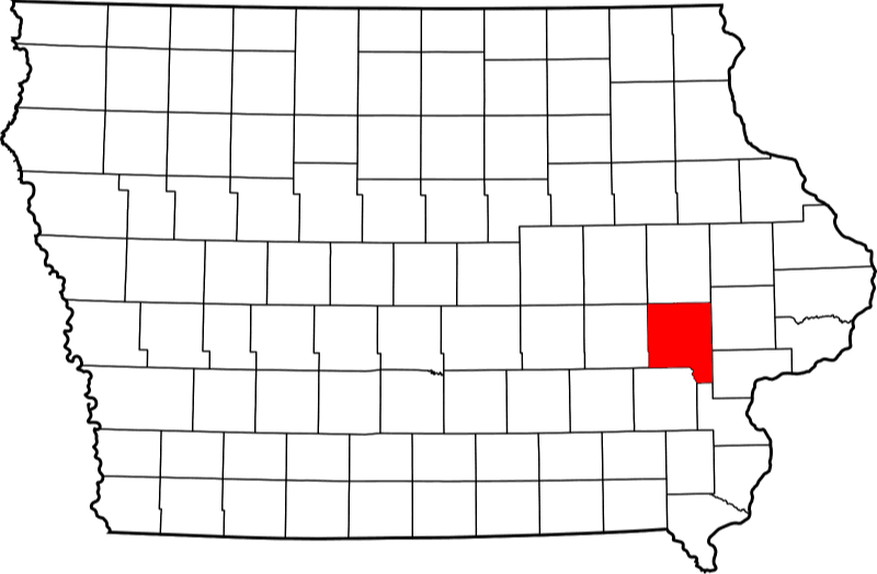 A picture displaying Johnson County in Iowa