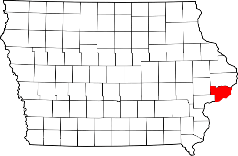 An image showcasing Scott County in Iowa