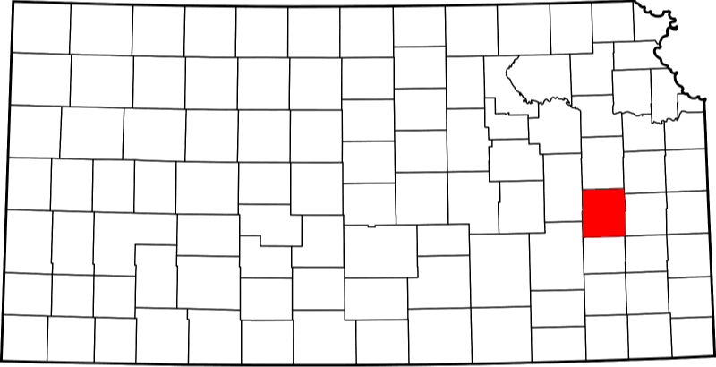 An image showing Coffey County in Kansas