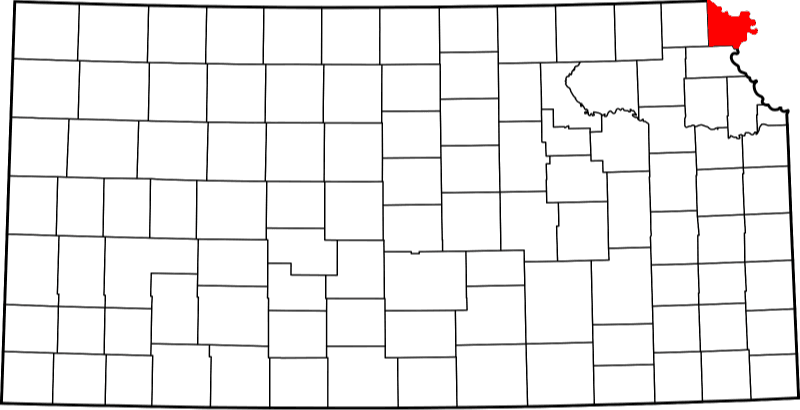 An image showing Doniphan County in Kansas