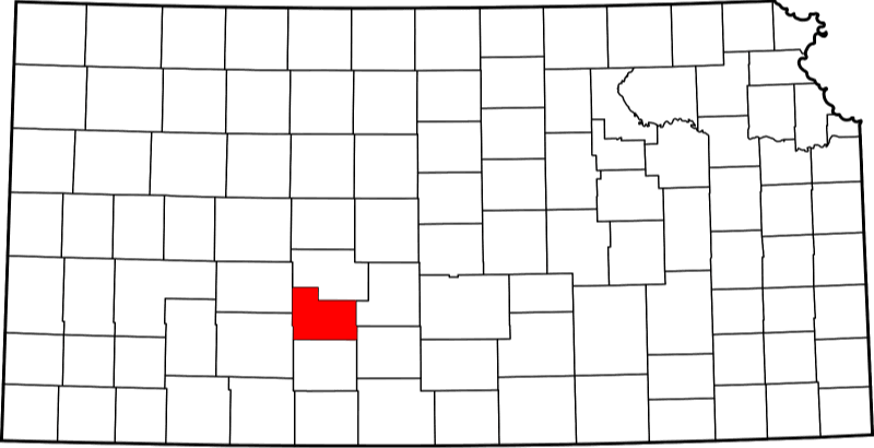 An illustration of Edwards County in Kansas