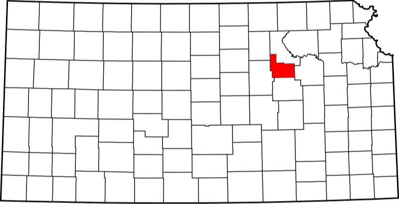 An illustration of Geary County in Kansas