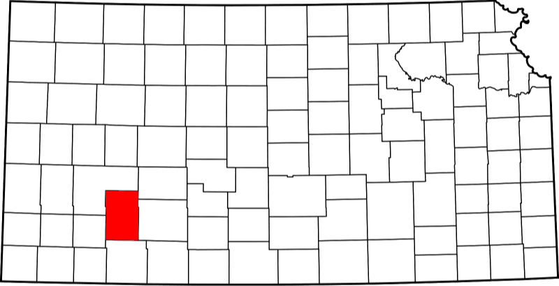 A picture displaying Gray County in Kansas