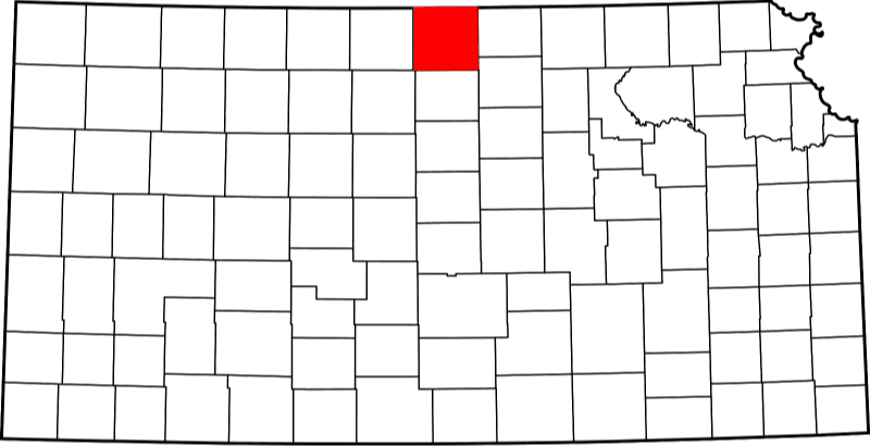 An image showing Jewell County in Kansas
