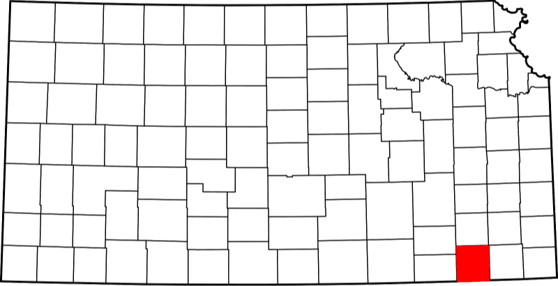 An image showing Montgomery County in Kansas