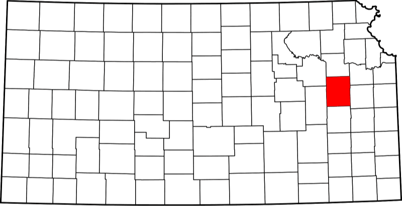 An image showing Osage County in Kansas