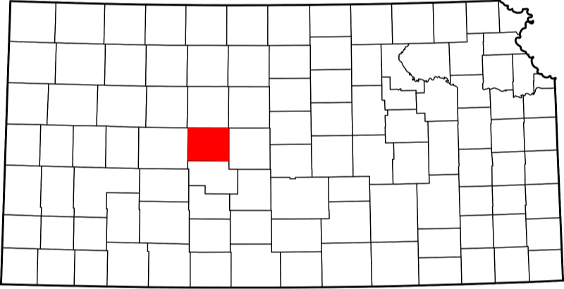 A photo of Rush County in Kansas
