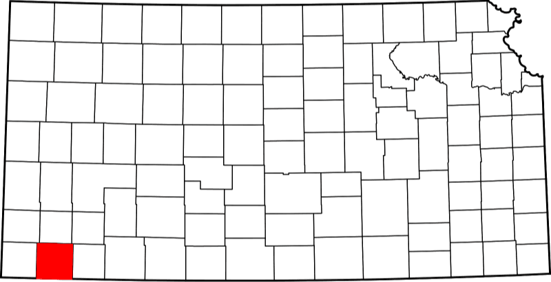 A picture displaying Stevens County in Kansas