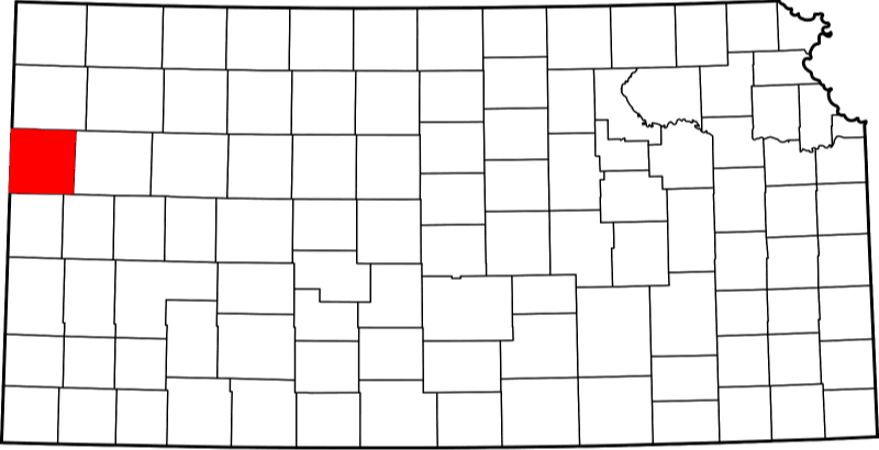 An illustration of Wallace County in Kansas