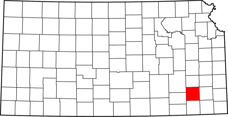 A picture displaying Wilson County in Kansas