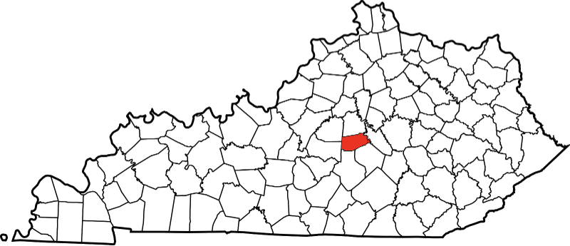 An image showing Boyle County in Kentucky