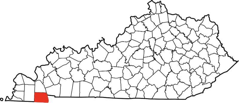 A picture displaying Calloway County in Kentucky