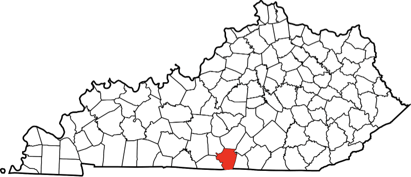 A photo of Cumberland County in Kentucky