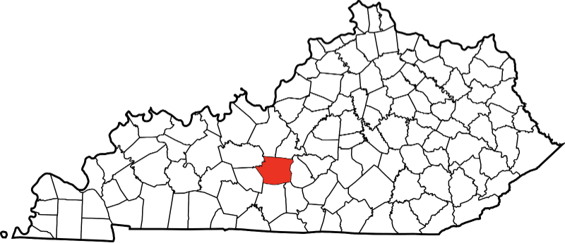 A photo of Hart County in Kentucky