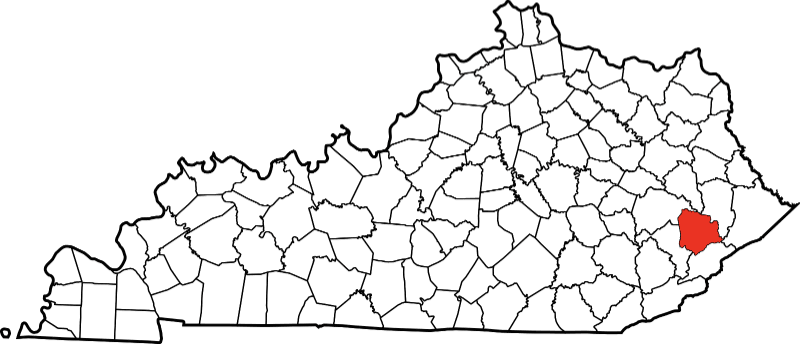 A photo of Knott County in Kentucky